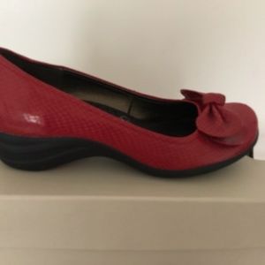 Hush Puppies Red Slide On